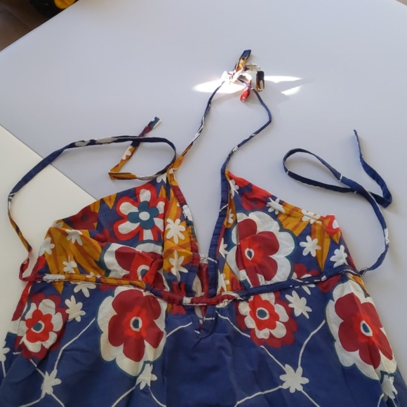 3 for $15 - Floral Halter Maxi Dress - Picture 6 of 6